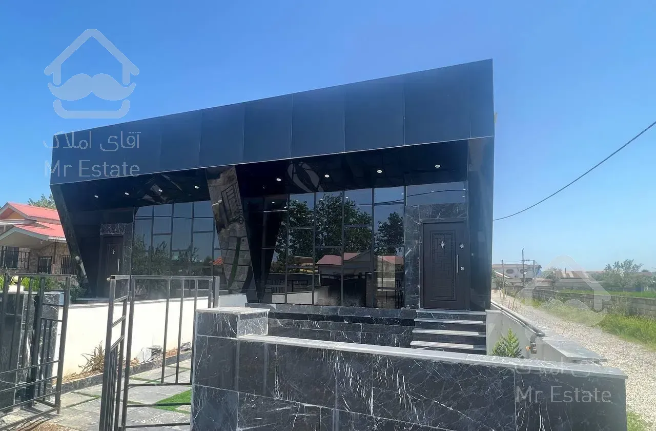 ویلاباغ فلت مشکی خوش نقشه سندتکبرگ شهرک گیت جنگل