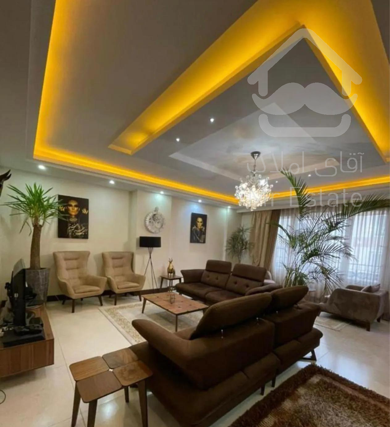 ۱۰۵متر/سالن پرده خور/تاپ لوکیشن جنت آباد