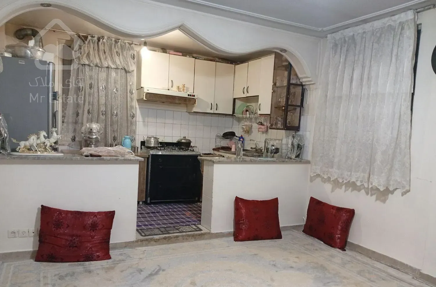 فروش آپارتمان ۴۷ متری ۱ خوابه همکف در هاشم‌آباد