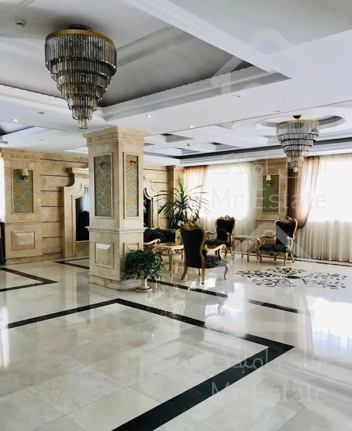 ۱۰۵متر/دوخواب/برج‌باغ