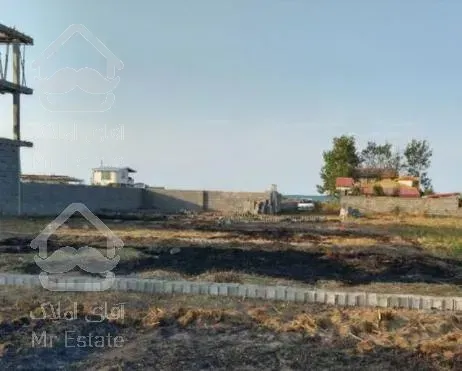 221متر زمین شهرکی کنار دریا دیوارکشی شده در دستک