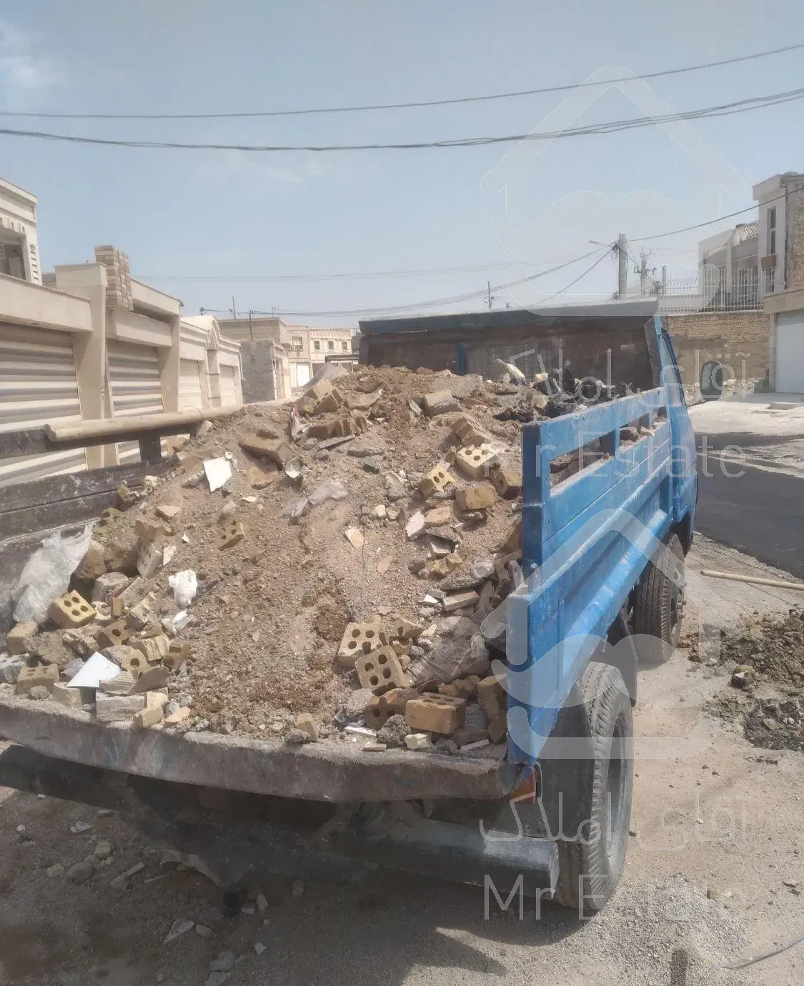 حمل نخاله وپخش مصالح ساختمانی