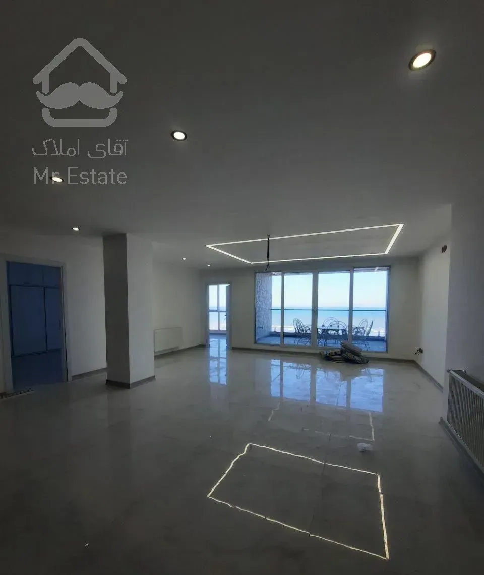 آپارتمان ۱۳۵متری .نوساز .پلاک ۱ دریا .رویان