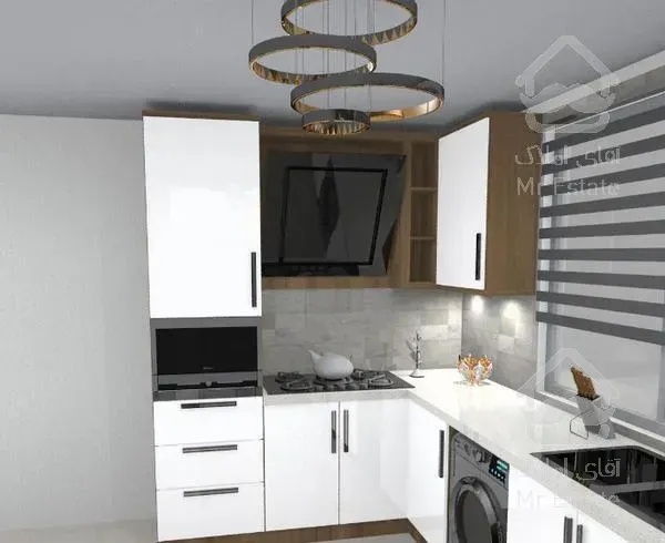 آپارتمان ۱۰۰ متری طبقه ششم پرده خور