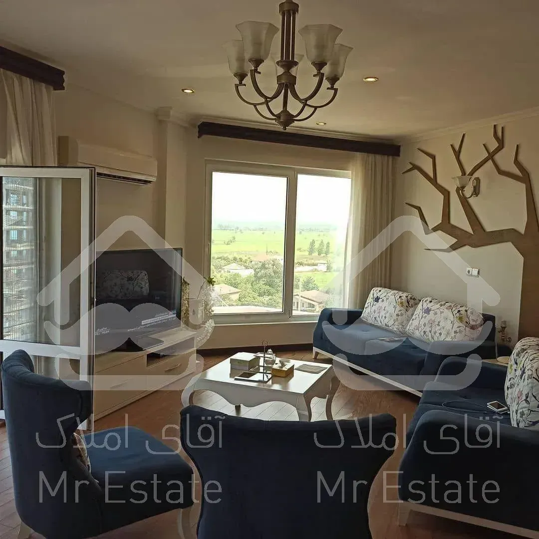 آپارتمان ساحلی مبله روبروی پارک جنگلی