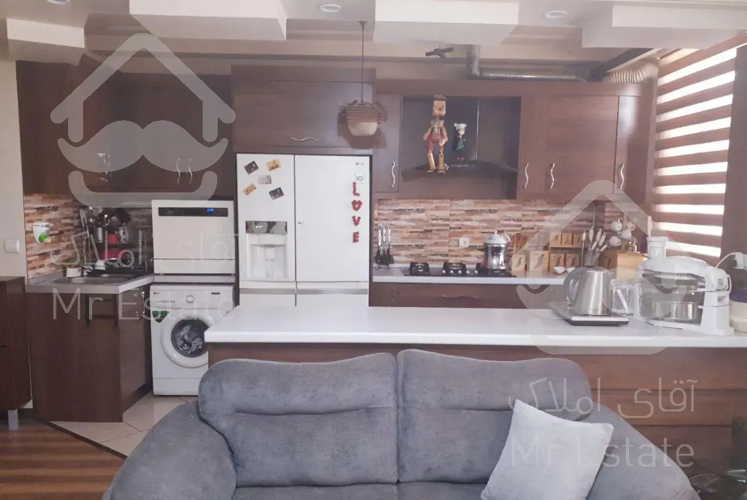 آپارتمان ۵۲ متری در ساختمان ۴واحدی