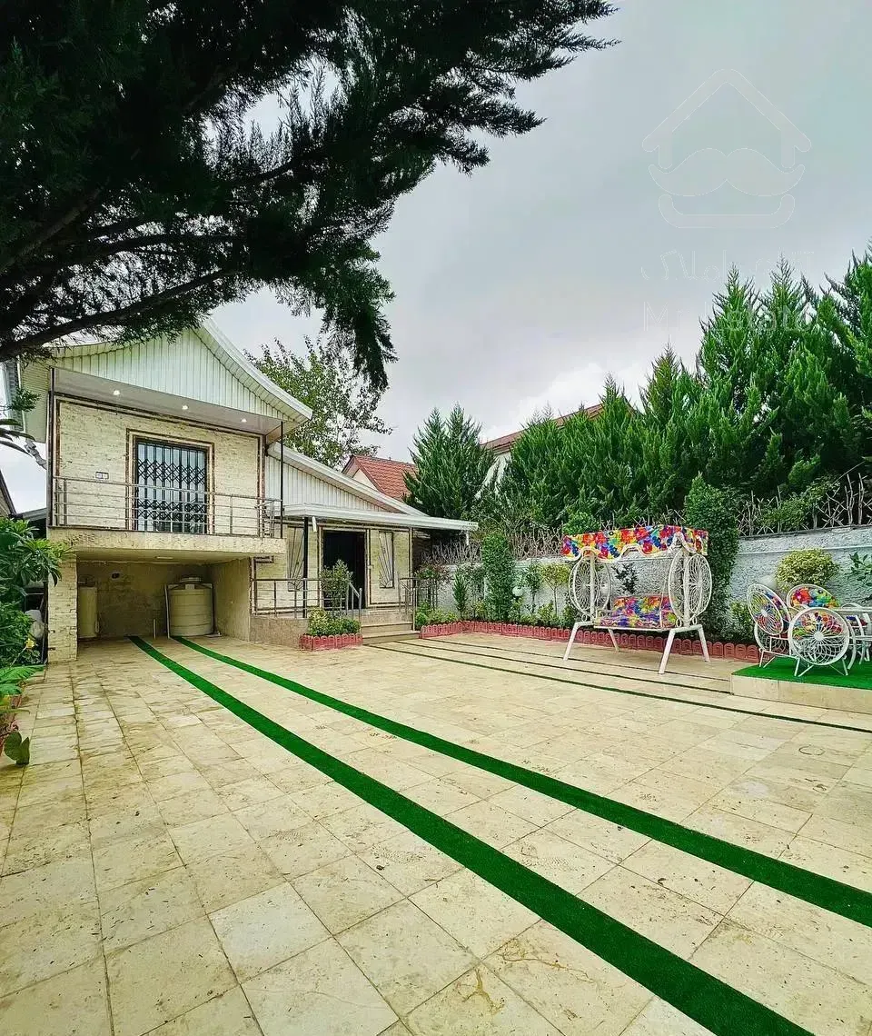 ویلا باغ با سندتکبرگ تو نوار جنگلی با فول امکانات