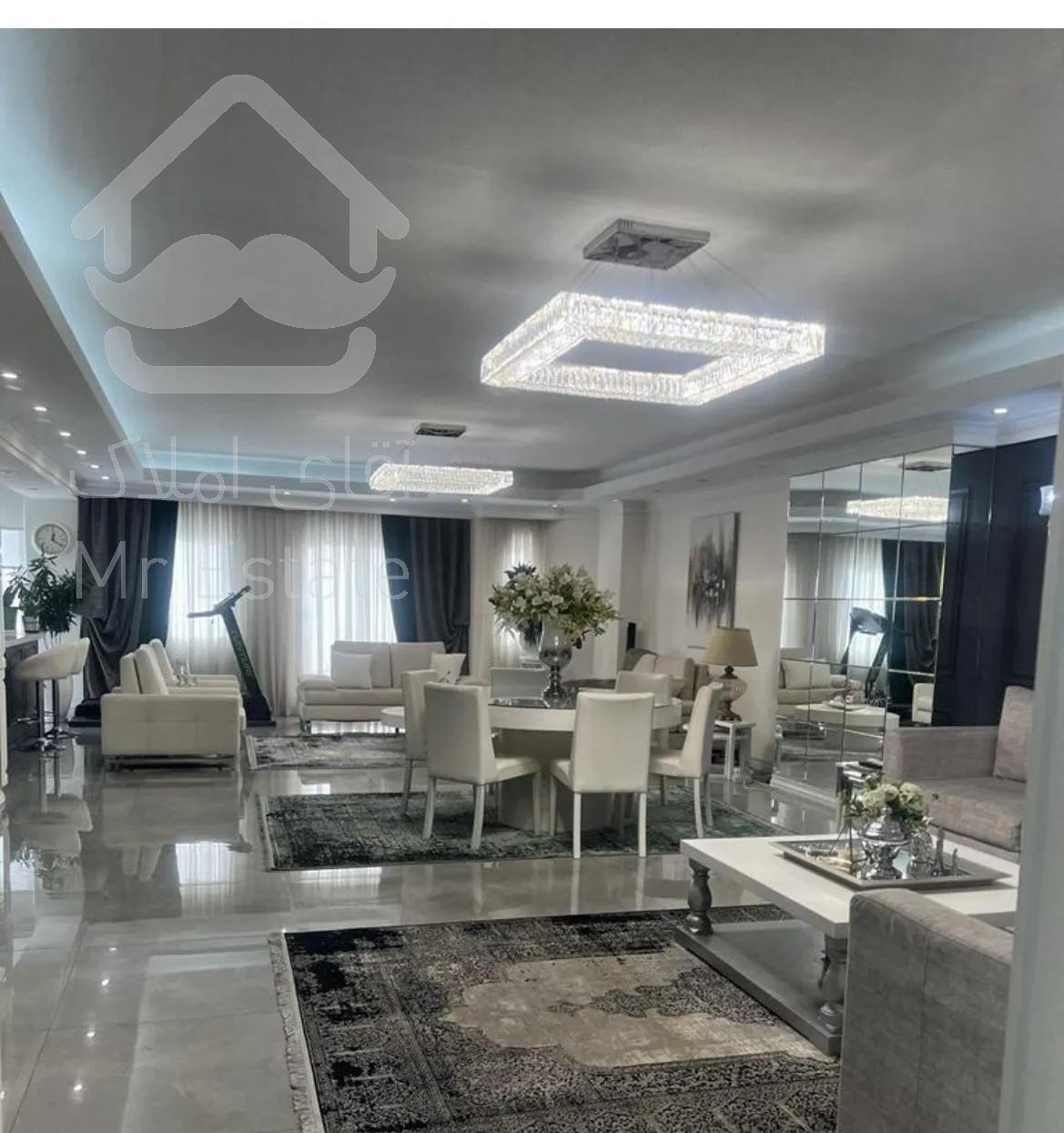 ۱۳۰ متر دو خواب شخصی ساز تک واحدی بلوار المپیک