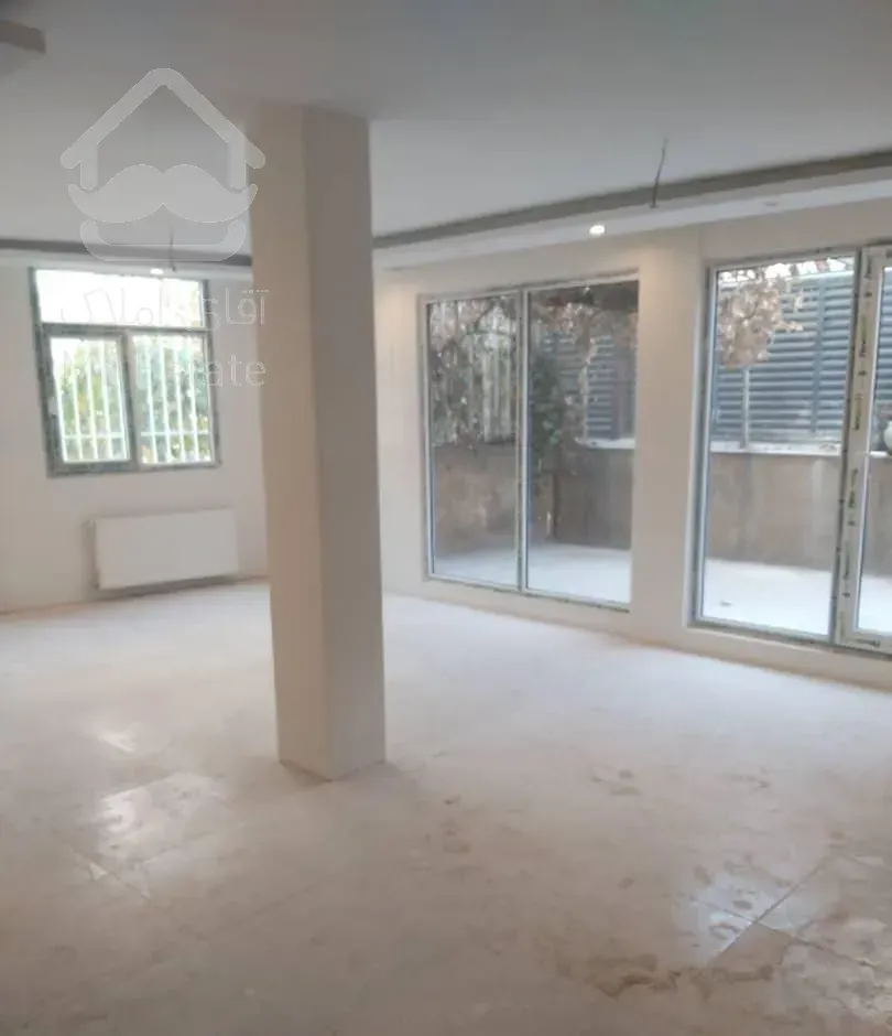 فروش آپارتمان ۹۱ متری ۲ خوابه همکف در بهجت‌آباد