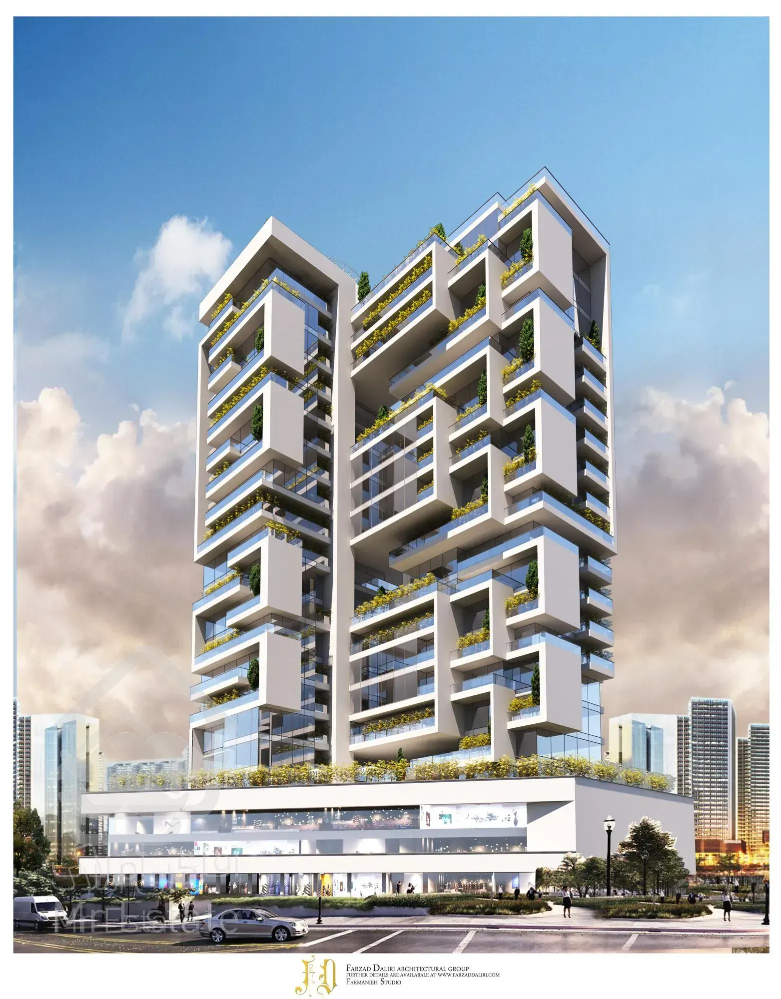 اداری تجاری،رینگ اصلی دریاچه چیتگر