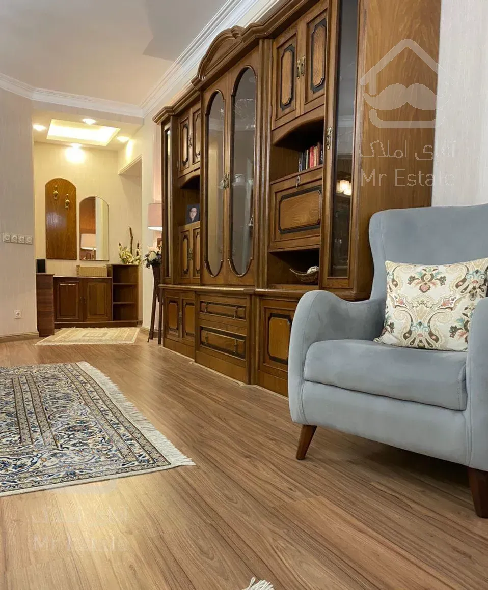 انتهای نیاوران - دارآباد 128 متر مبله