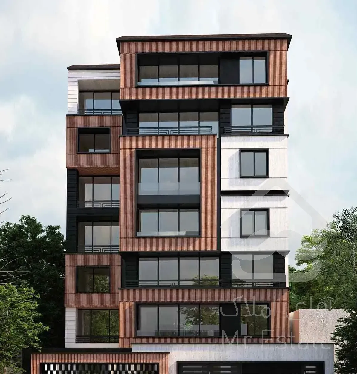 آپارتمان ۱۲۰ متری ۳ خوابه تک واحدی در لنبان