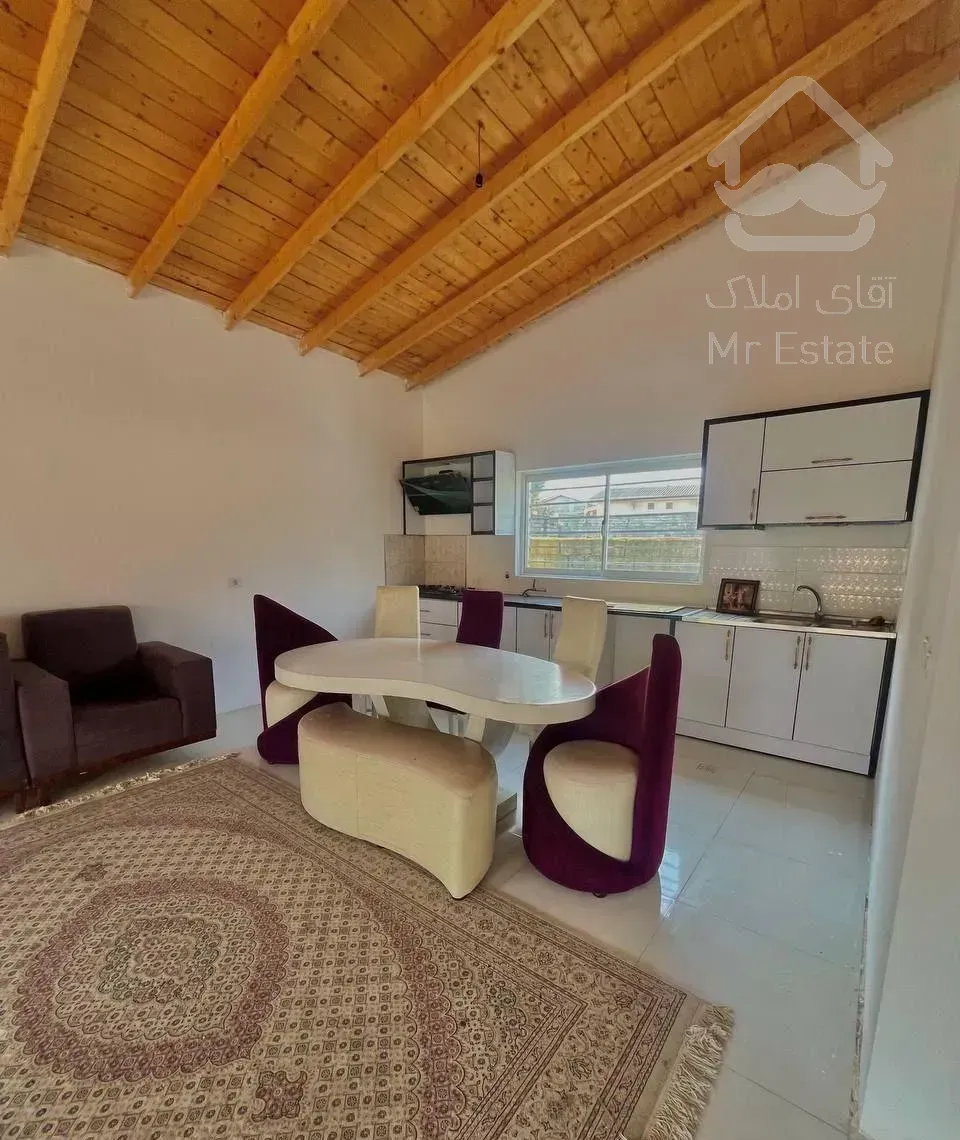 فروش فلت ۱۵۰متری جنگلی مبله شهرکی با نگهبانی