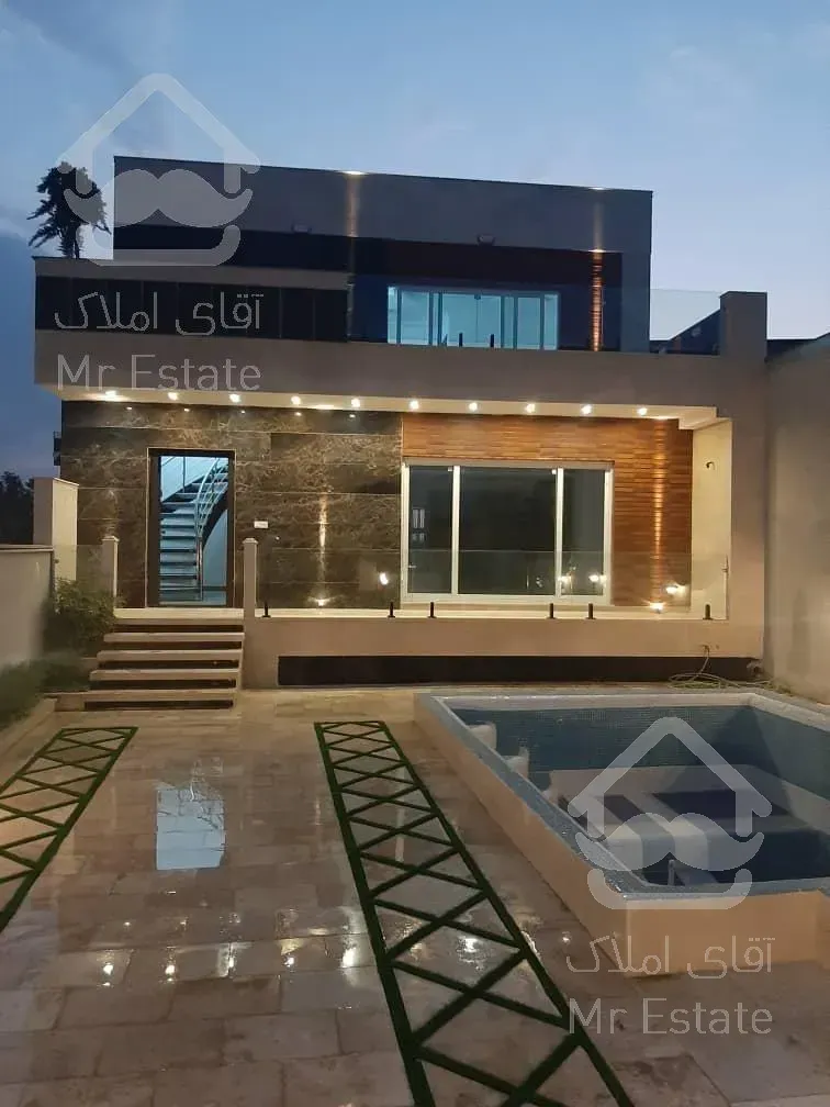 دوبلكس ٤٠٠مترى باروف گاردن استخردار در بهترين لوكيشن شمال