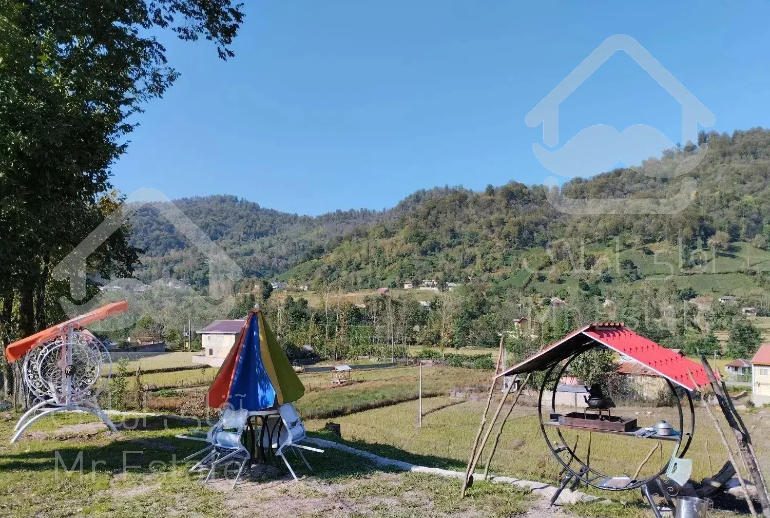 اجاره ویلا جنگلی ویودار با همه امکانات رفاهی.