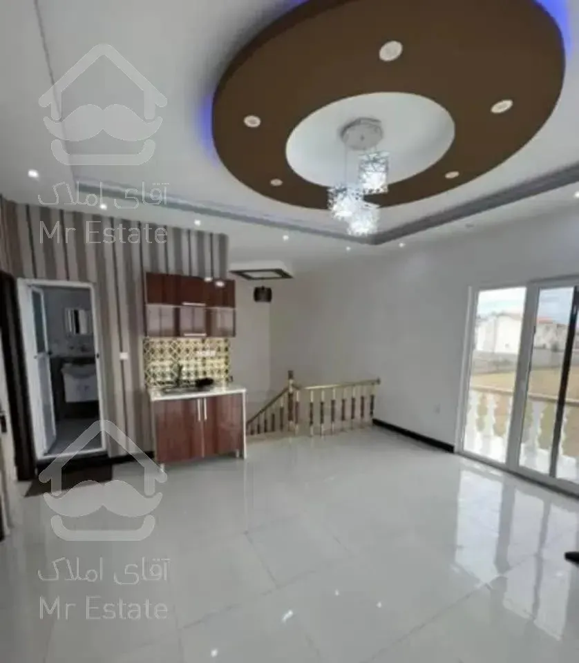 ویلادوبلکس نما رومی ۴۰۰ متر با استخر آهودشت نور