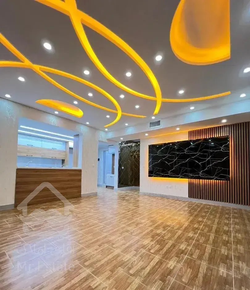 پرندآپارتمان دوخواب93متر سازه بتن بدون دیوار مشترک