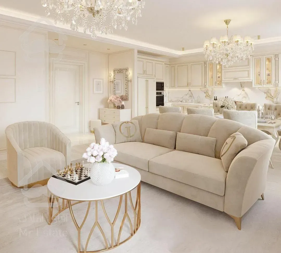 آپارتمان ۲۰۳ متری برج اعیانی قیطریه شاهکار مهندسی/مشاعات آبی