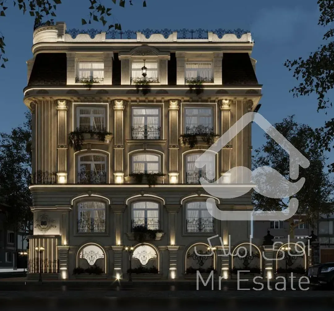 ساختمان لوکس نشین 202متری/مشاعات آبی/سازه حاج رحیم قربانی