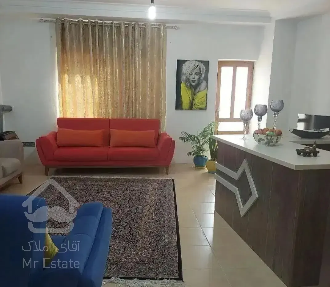 اجاره آپارتمان ساحلی90مترمرکزشهرمحمودآباد