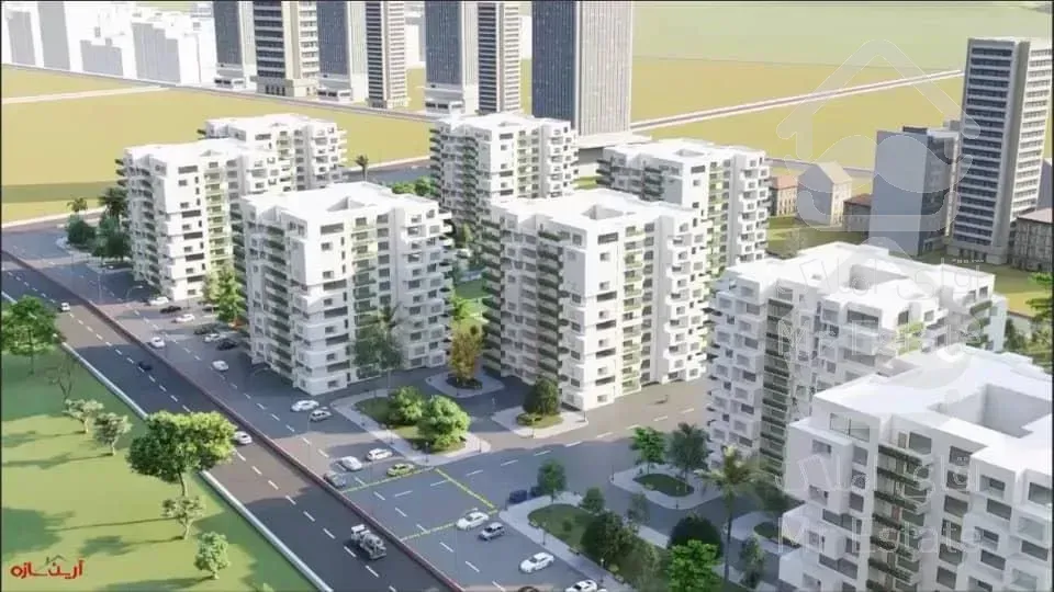 ۹۰ متر / دو خواب / پیش فروش / شهرک راه آهن