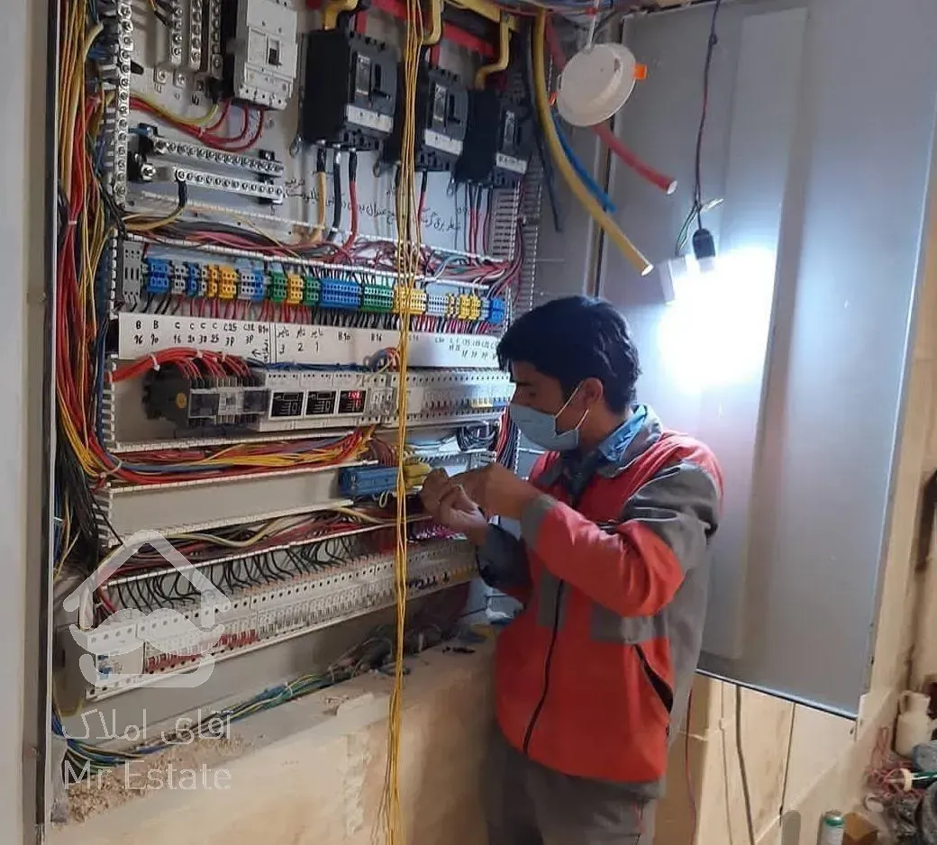 برقکار برقکش رفع اتصالی سیمکش ساختمان برق