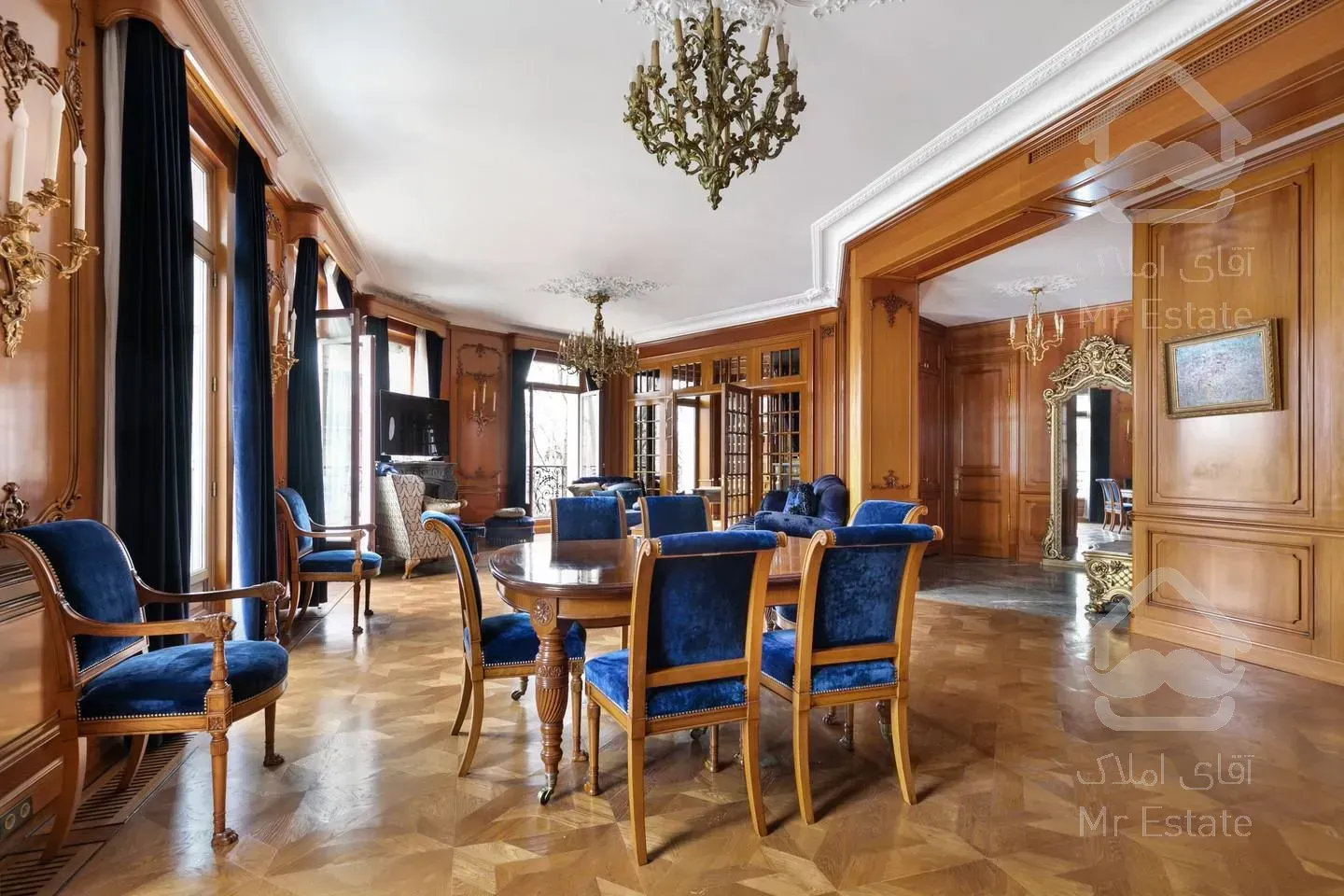 فروش آپارتمان ۴۴۴ متر چهار خواب+۳۰ متر تراس در فرمانیه