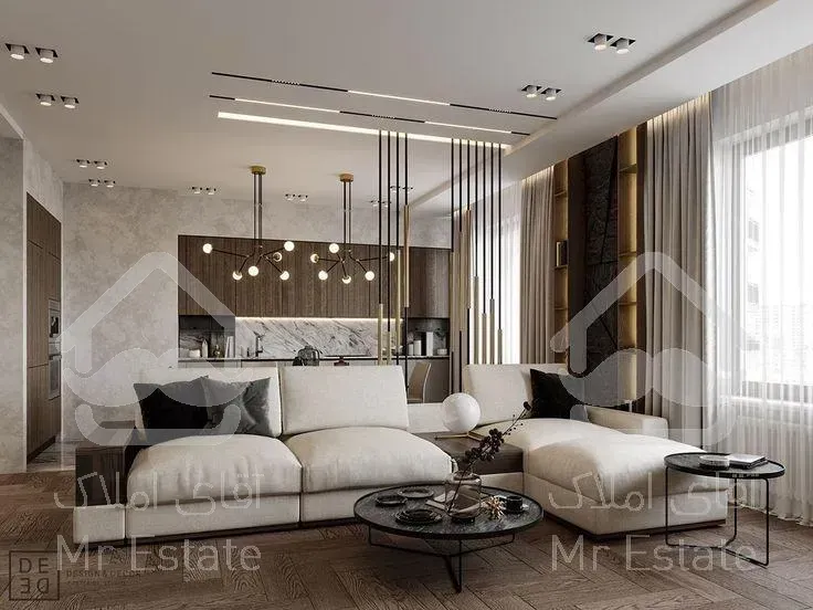 پروژه جوازدار افق در مرحله فونداسیون واحد۱۱۰متری خوش‌نقشه با ویو پارک جوانمردان