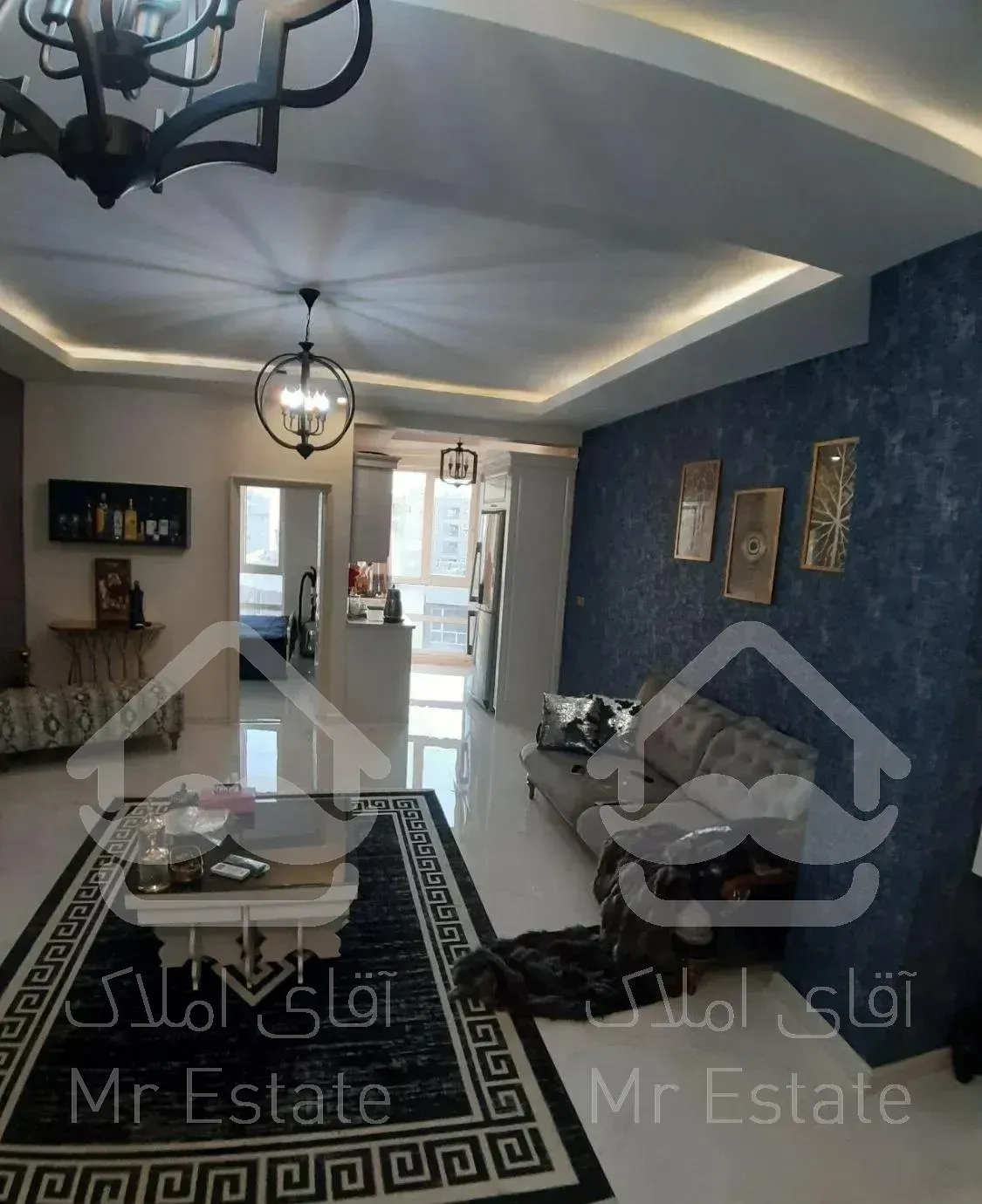 ۵۵ متر تکخواب/فول امکانات/ویو ابدی