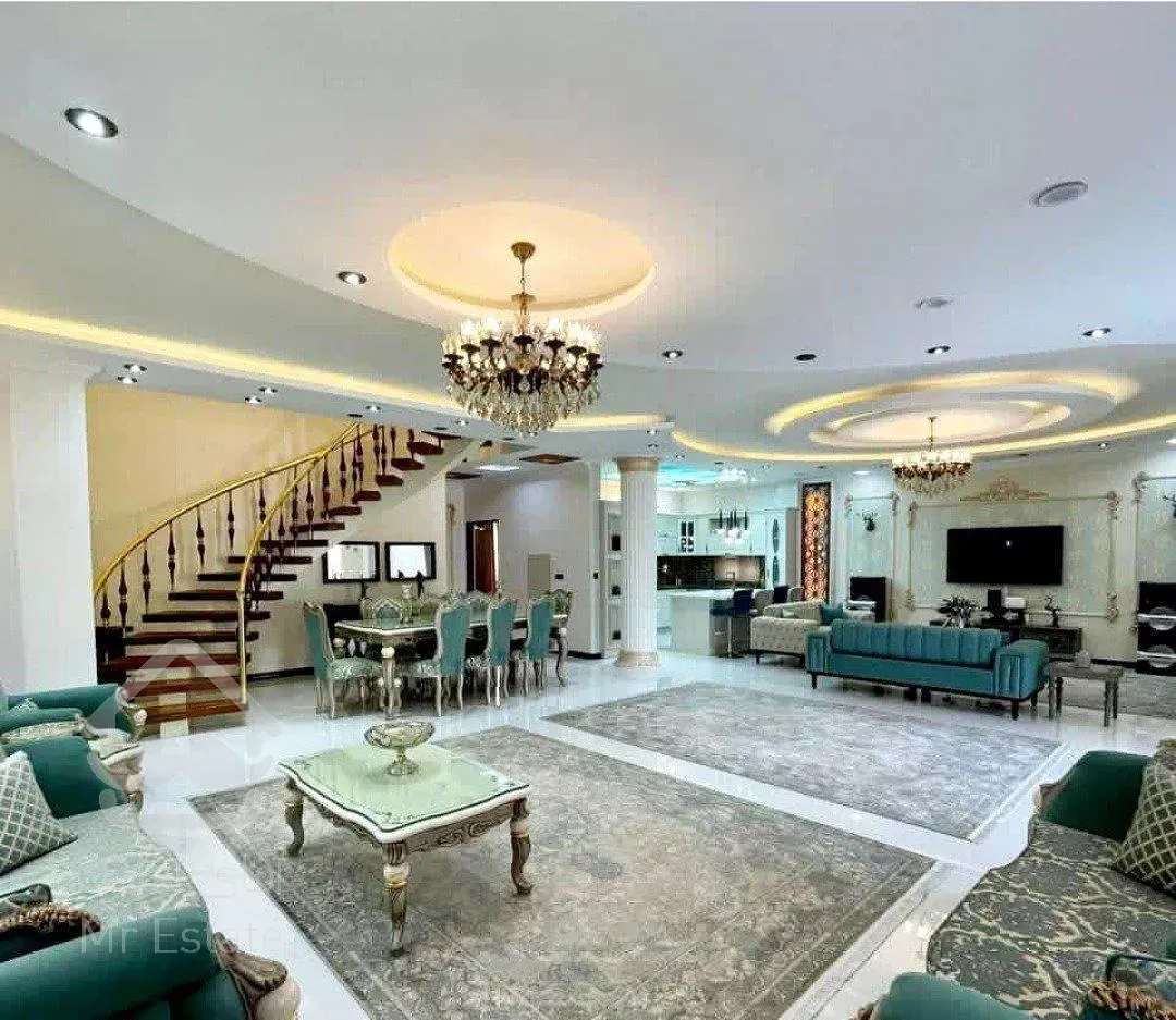 *فقط پول زمینشه*ویلااستخردارمبله جنگلی‌ سندتکبرگ