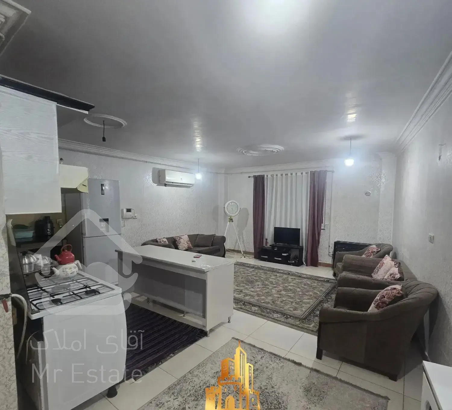 املاک قصرشهر// آپارتمان ۸۴ متری // مولوی