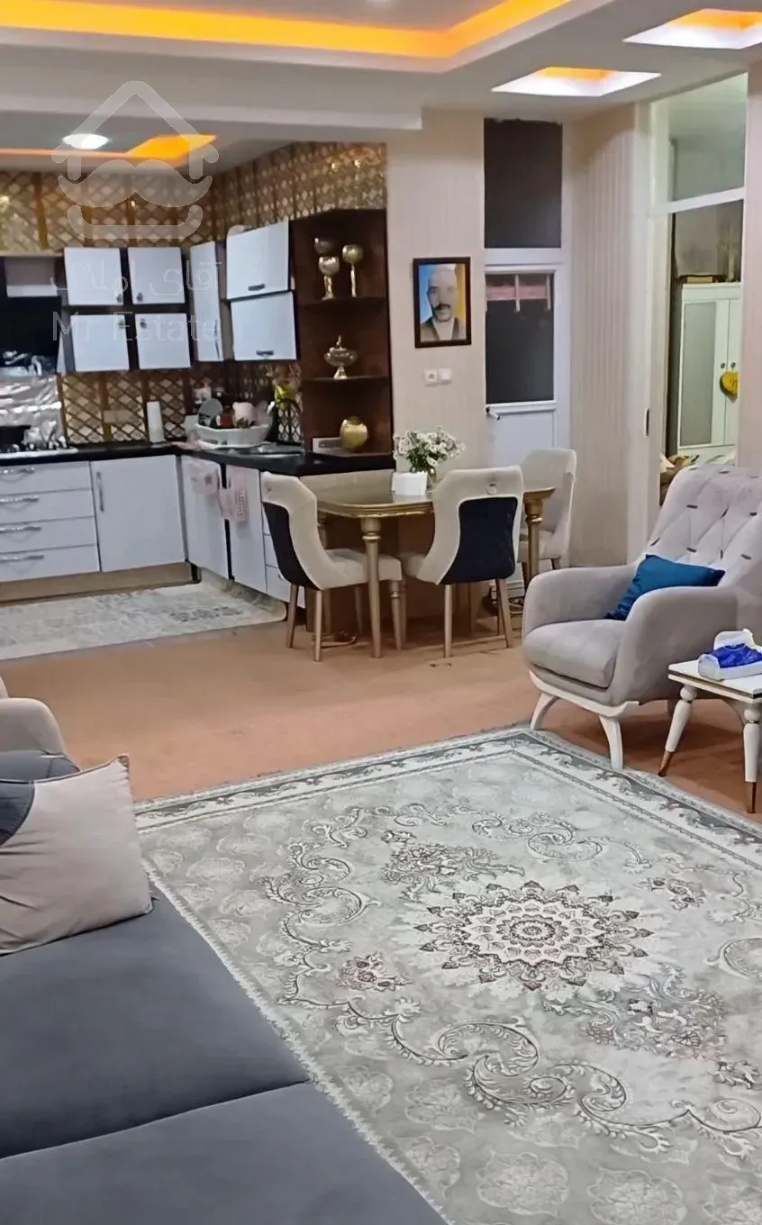 فروش آپارتمان ۸۸ متری ۲ خوابه طبقه ۱