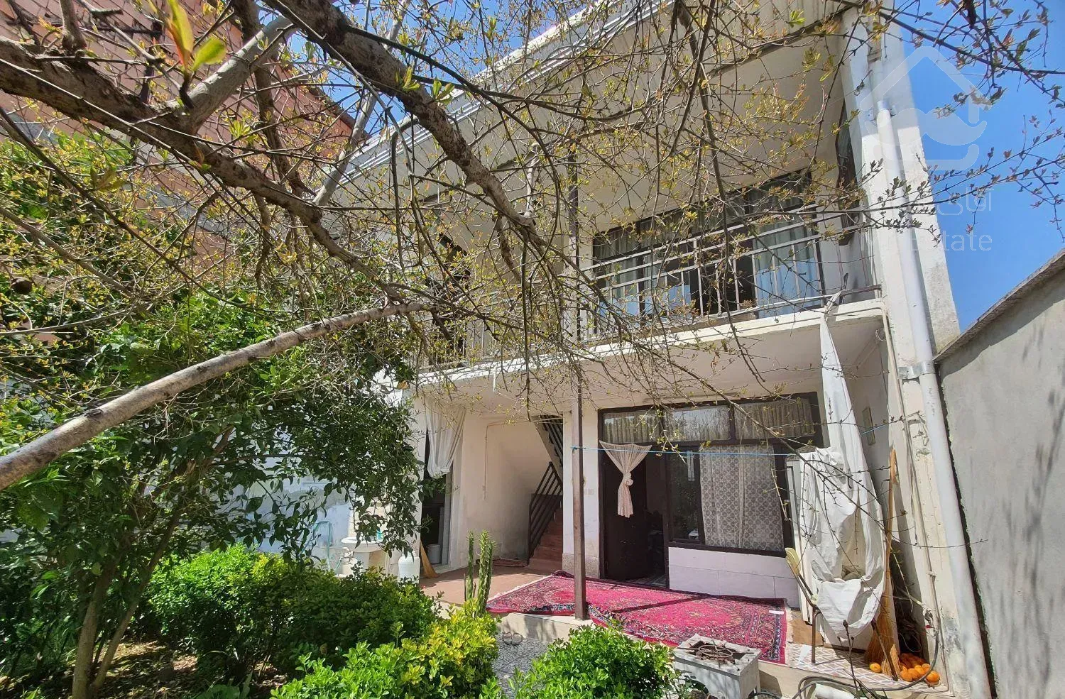 خانه باغ + مغازه - سند تک برگ - منطقه بومی