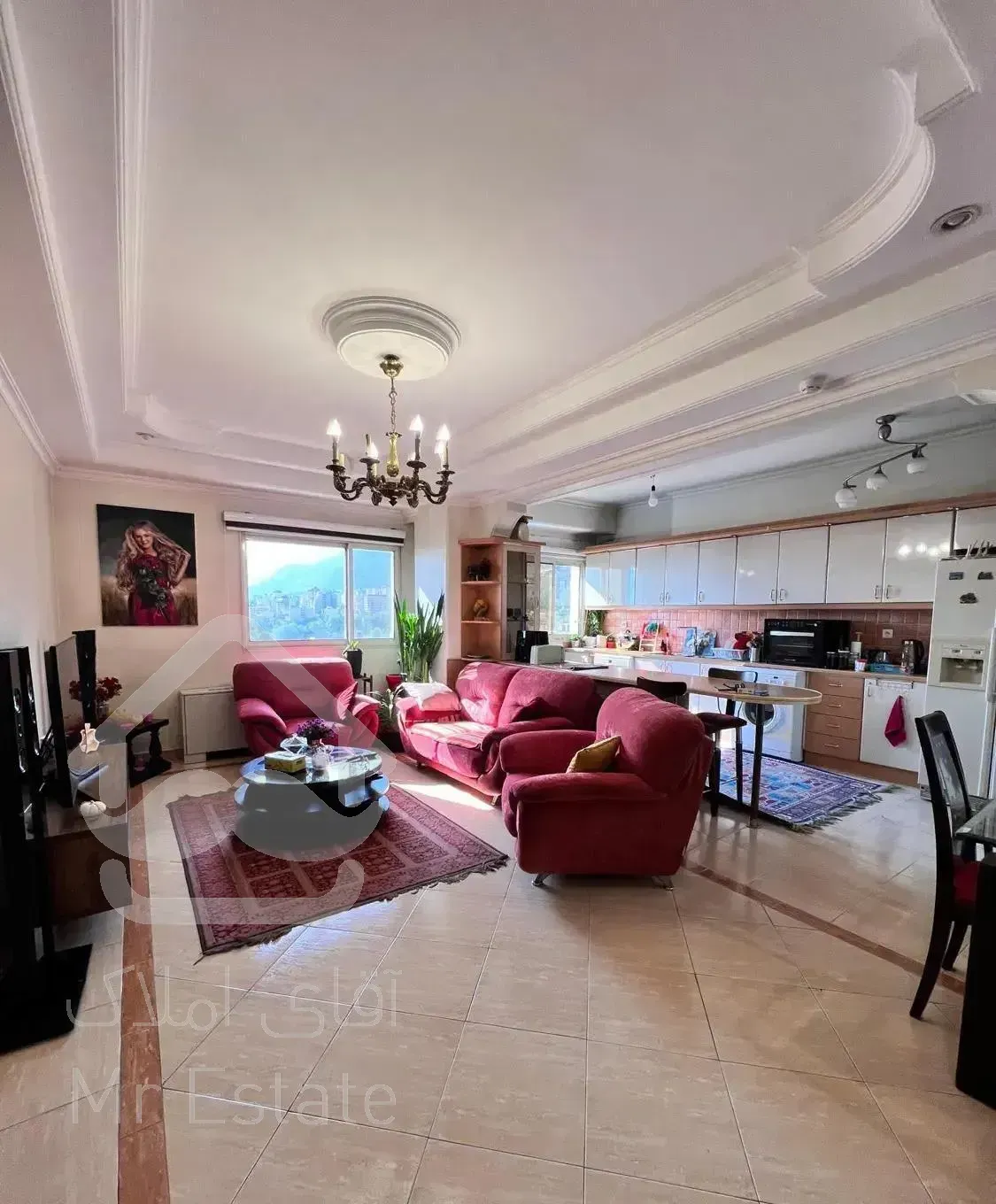 ۱۷۰ متر برج باغ / ویو تهران بدون مشرف/فول مشاعات