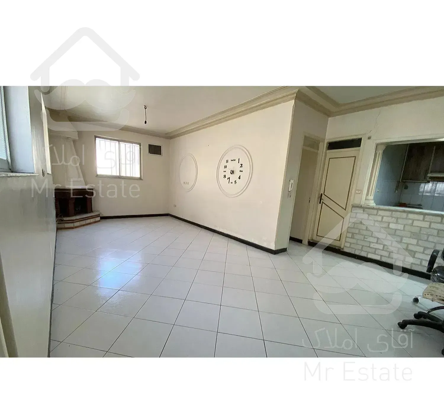 ۸۵ متر کوکب شرقی همکف یک خواب