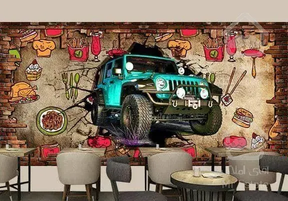 نصاب نصب کاغذ دیواری