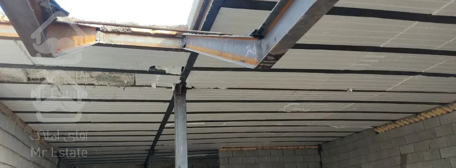 اجرای سقف تیرچه فوم و آرماتوربندی