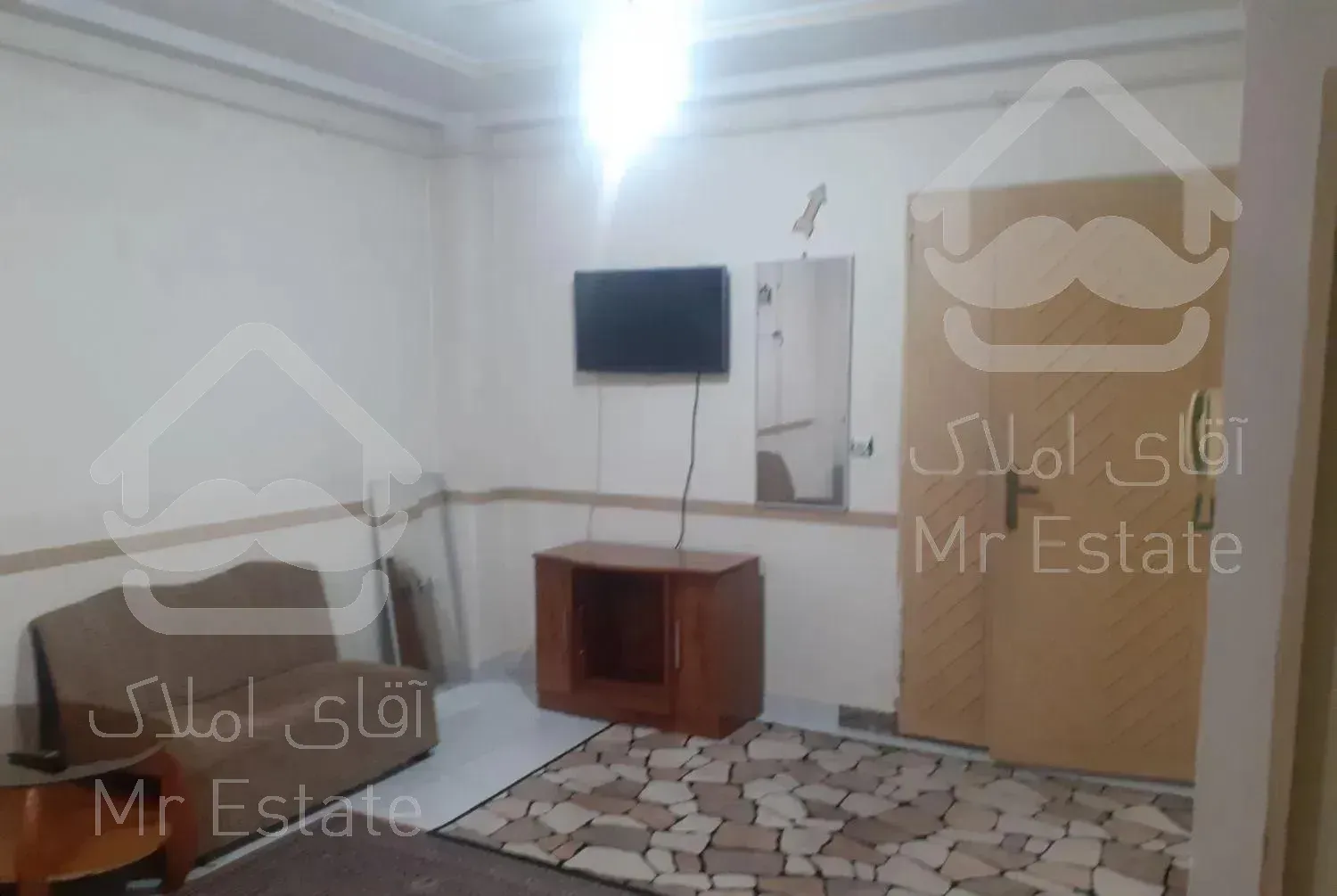 دوخوابه مبله باپارکنینگ تمیز امن