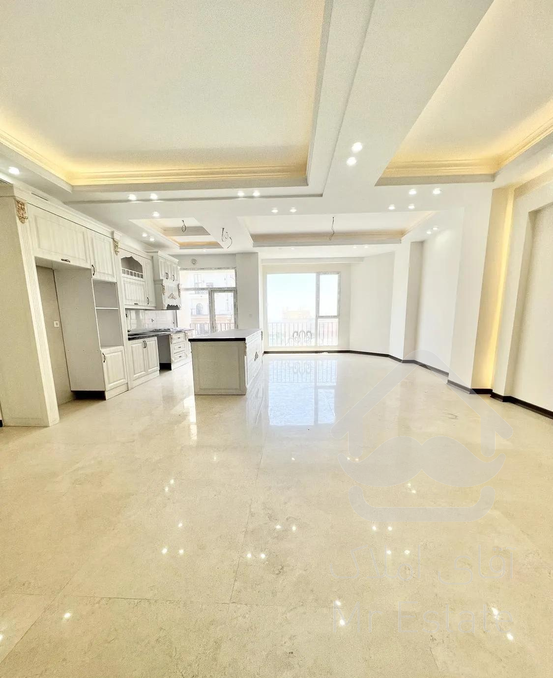 چهارباغ غربی ۱۵۰متر نوساز. ویو ابد تک واحدی