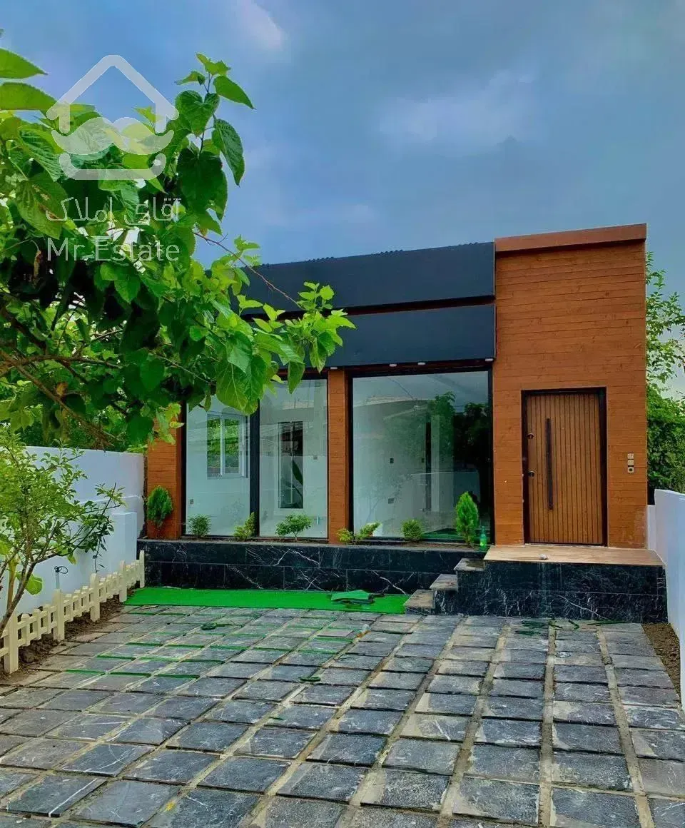 ویلا باغچه فلت مدرن ۲۰۰ متر شهرکی سند تکبرگ