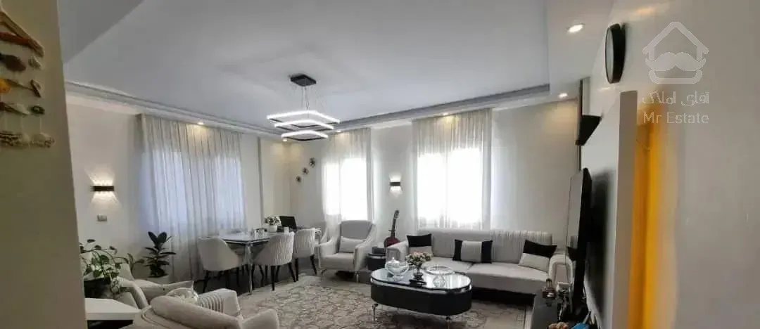 آپارتمان ۵۵متری سالن‌پرده‌خور فول‌دیزاین اباذر