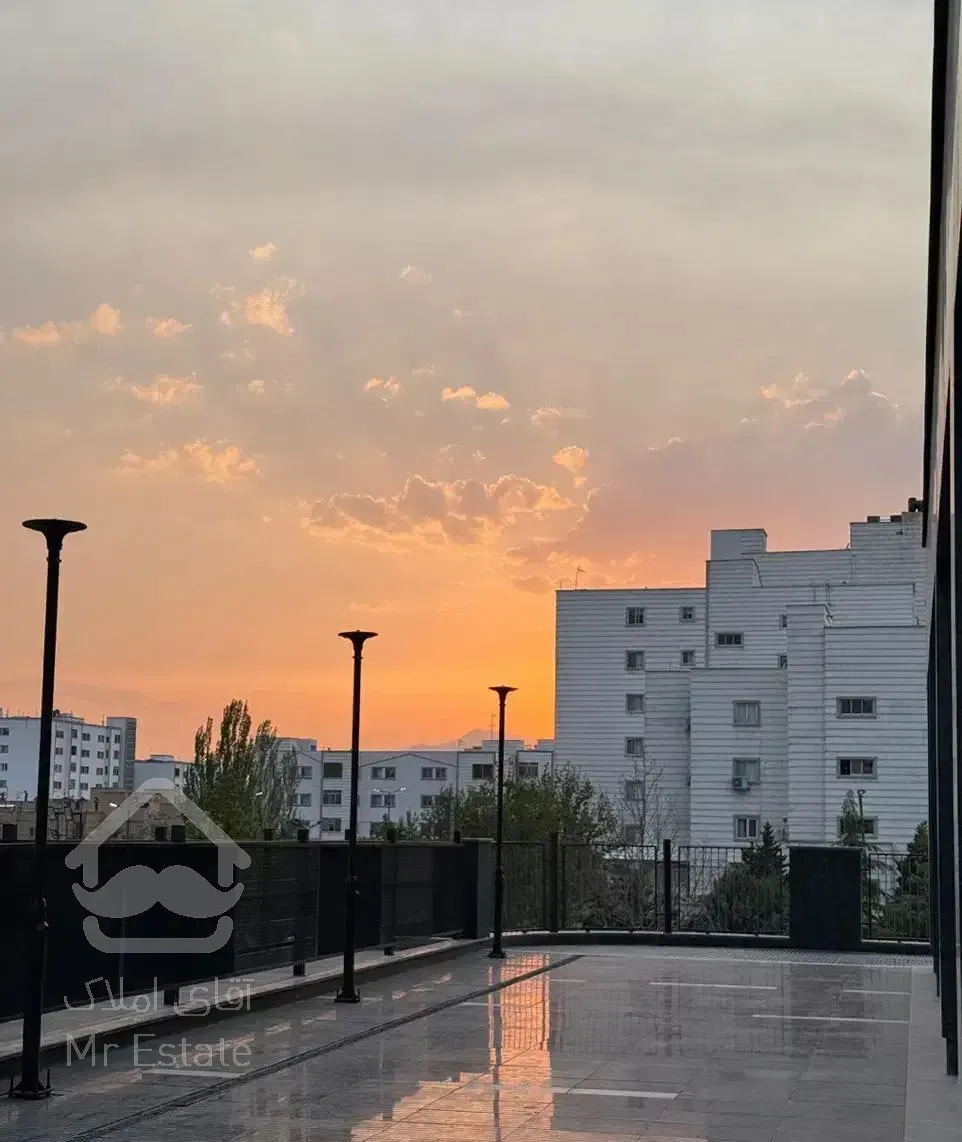 ۸۷متر راسپینا دو خواب اتوبان بابایی