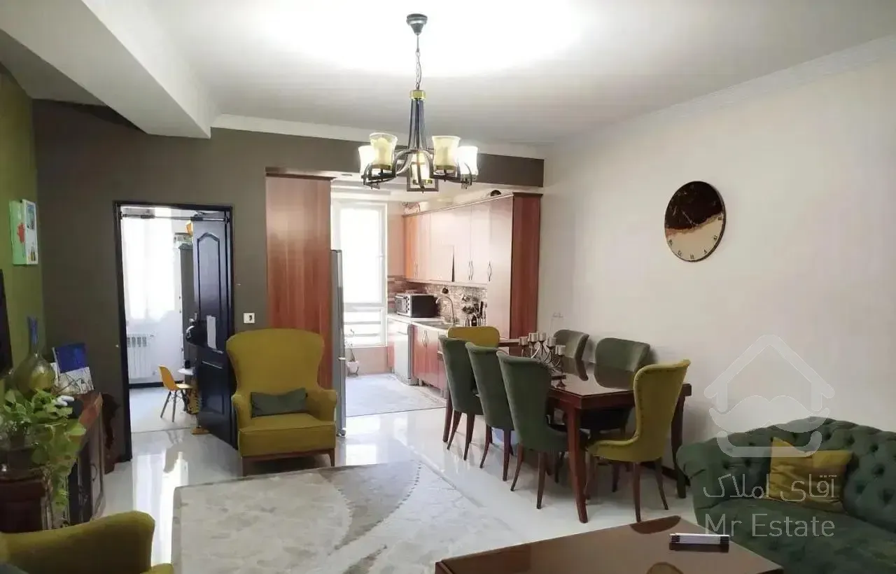 80 متر   2 خواب     فول امکانات