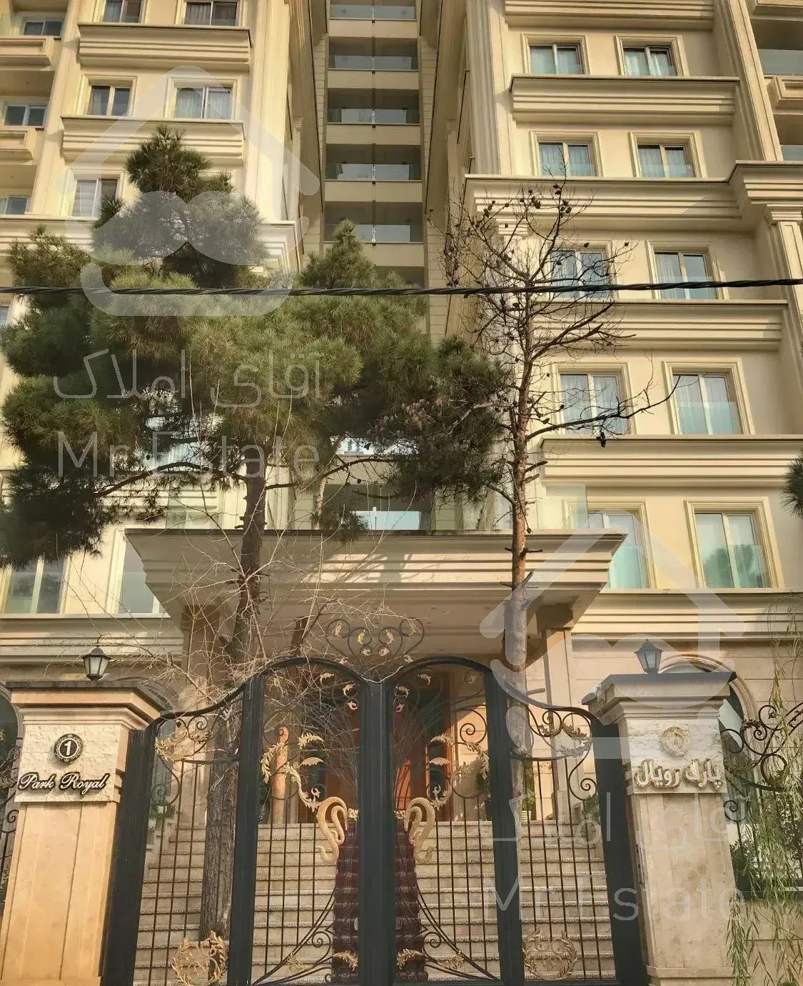 ۱۷۰ متر *برج باغ کلاسیک و سلطنتی رویال پارک*