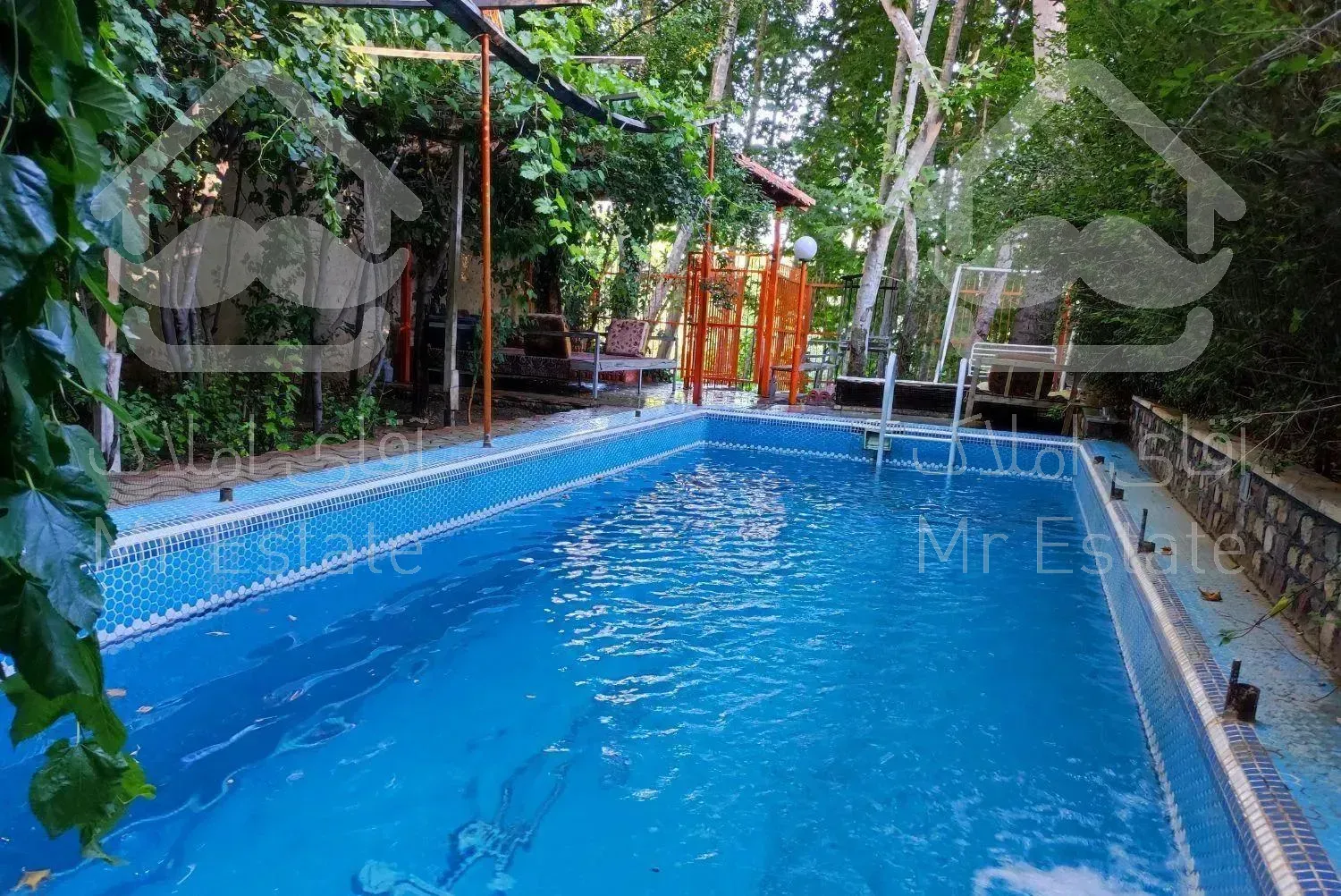 اجاره ویلای استخر دار لب آب باغ بهادران