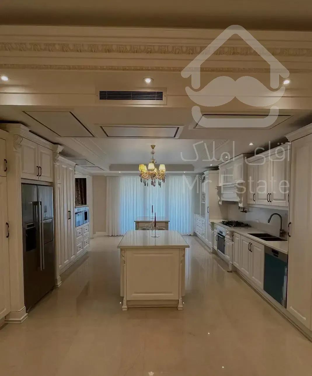 ۱۸۷متر/نوساز تکواحدی /سالن پرده خور/پلان ژورنالی