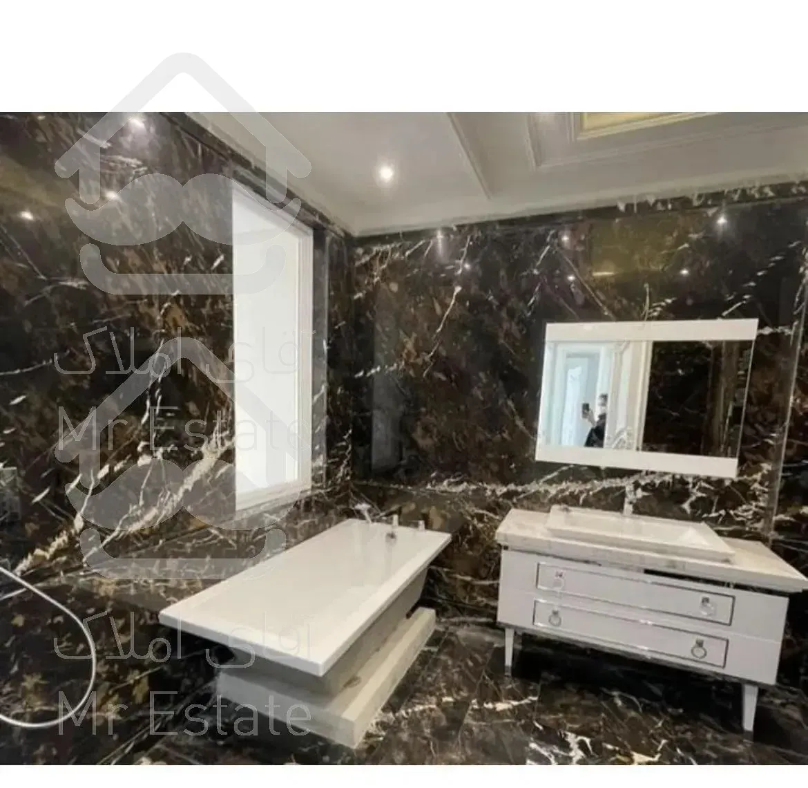 ۱۴۰ متر سه خواب خوش نقشه دریاچه چیتگر