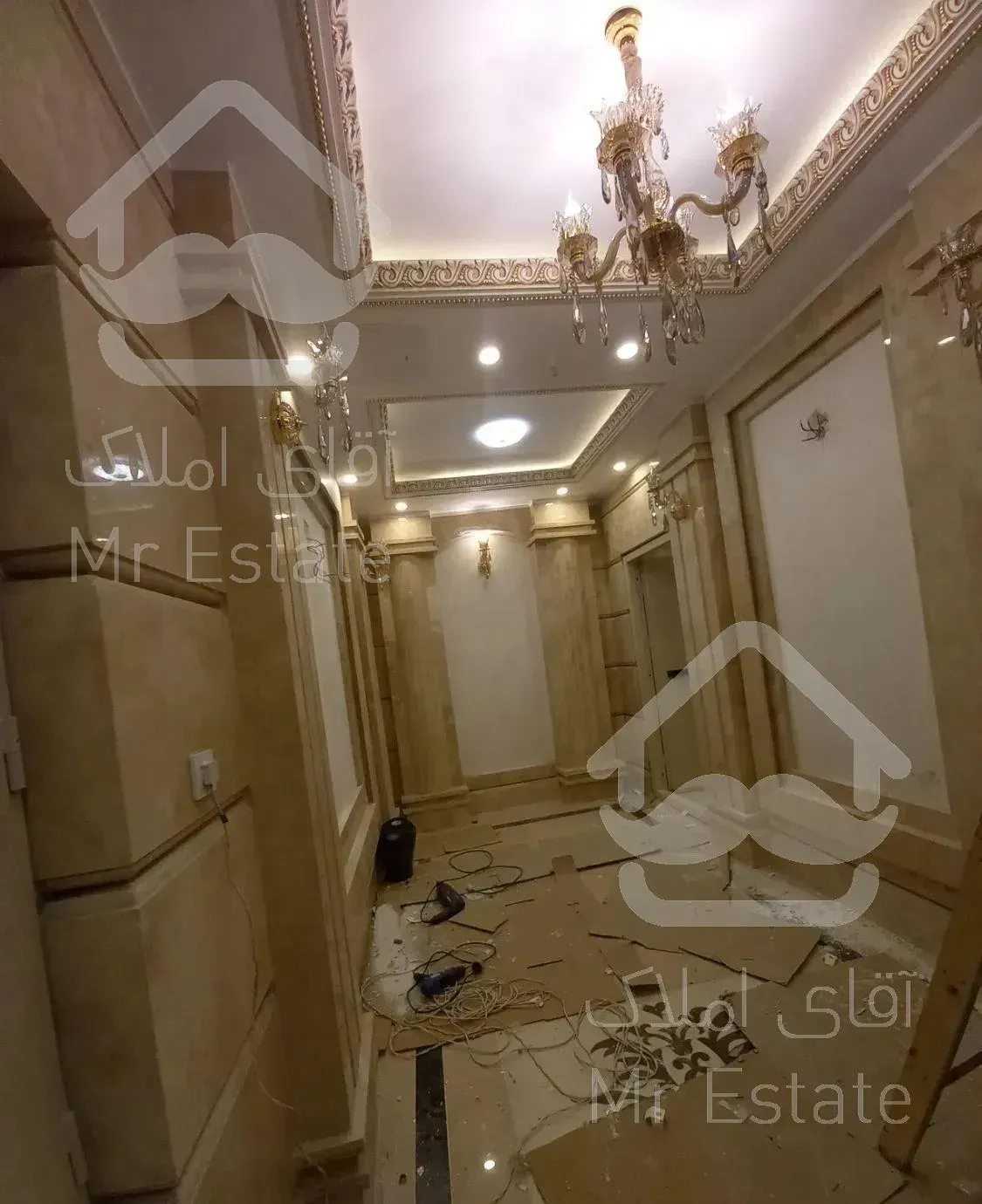 ۱۱۰ متر یکساله/شیک/سالن پرده خور