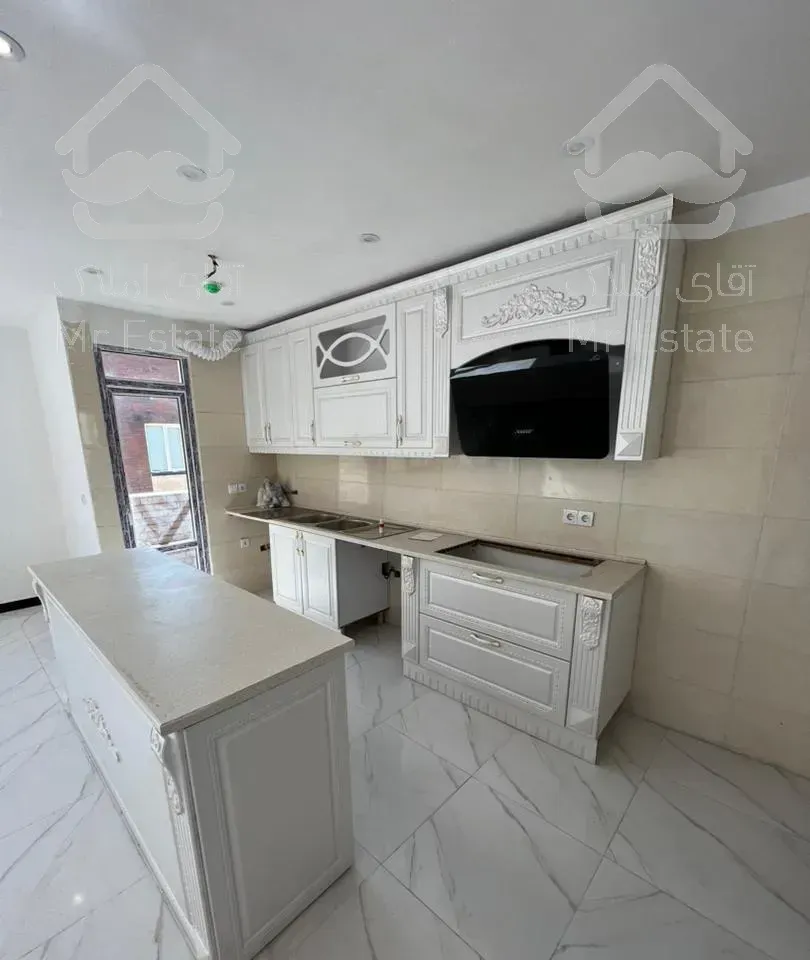 ۸۵متر/دوخواب/فول امکانات/کلید نخورده/خوش نقشه