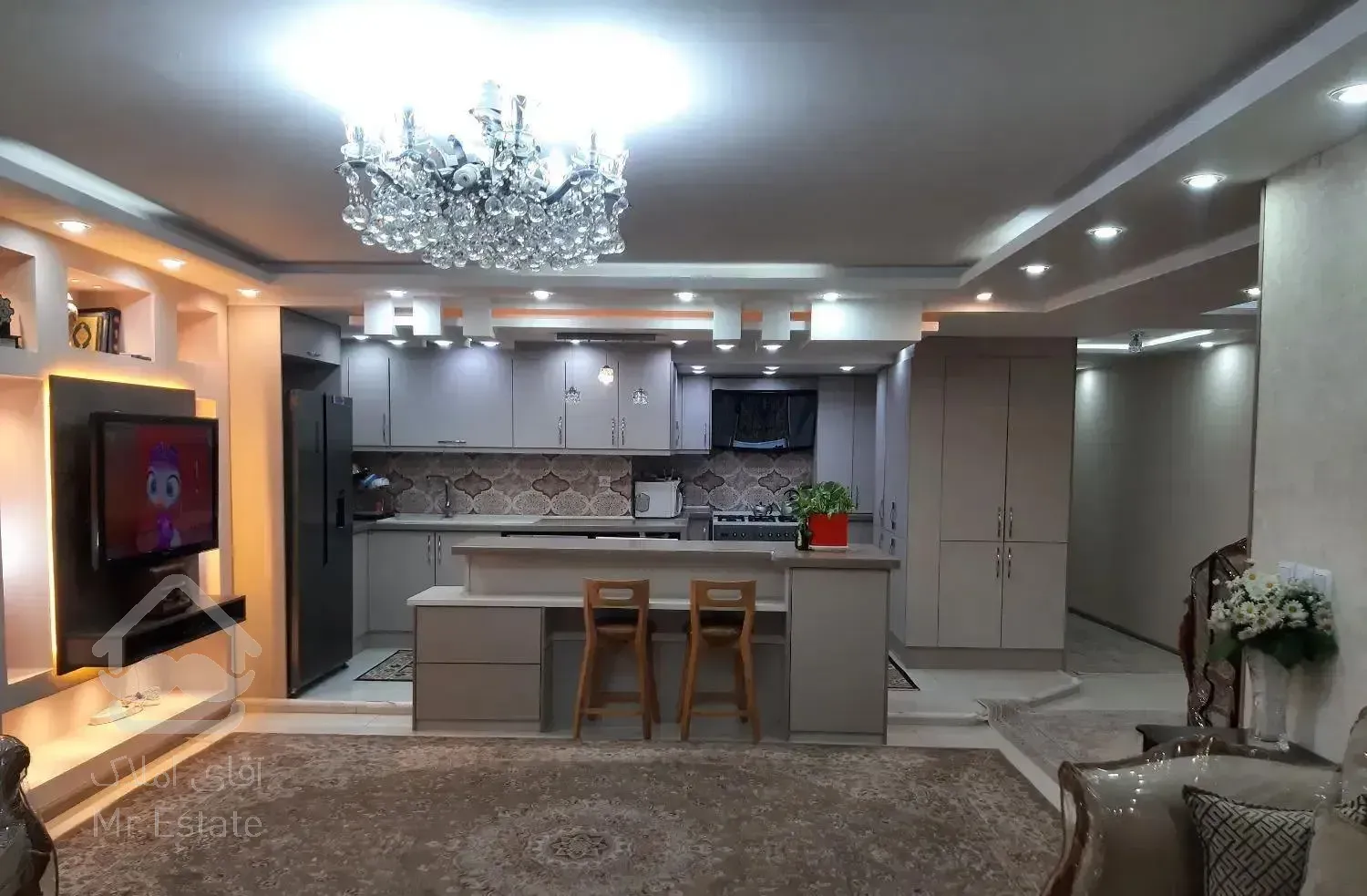 آپارتمان۱۳۷متردوخوابه.فدک،فضل آباد،شهرک ولیعصر